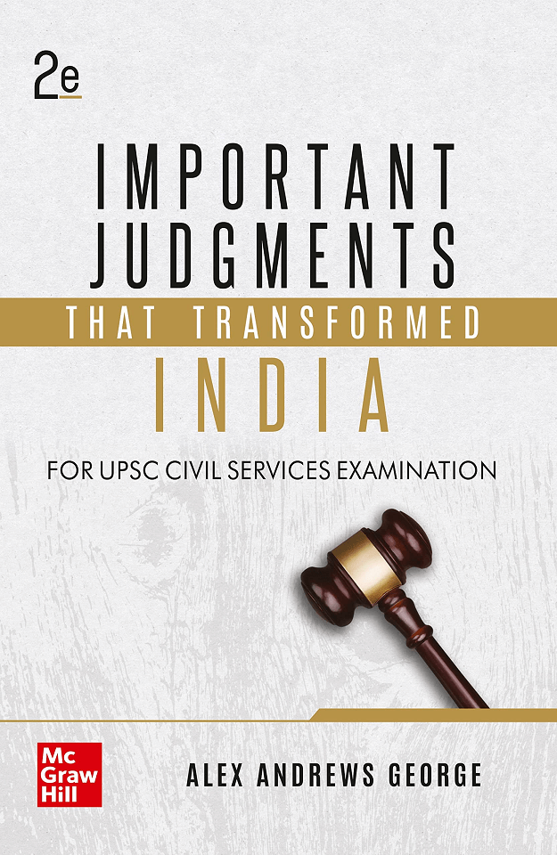 Important Judgments that transformed India 2e